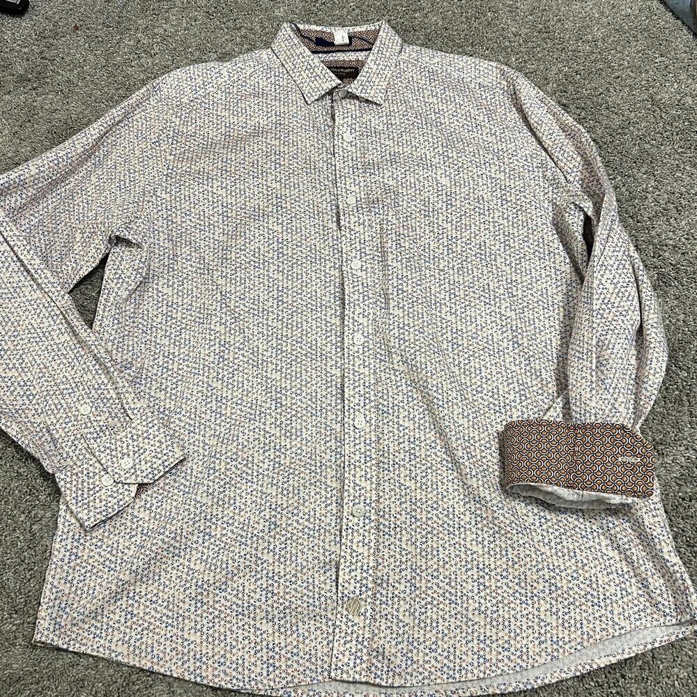 Johnson & Murphy Men's Button Down Shirt size Large